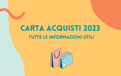 Carta acquisti 2023: tutte le informazioni utili