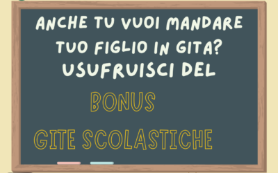 Bonus gite scolastiche: scopri di più