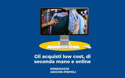 Boom degli acquisti low cost, second hand e online. Cresce il consumatore consapevole, ma serve più tutela digitale nell’indagine Udicon-Piepoli