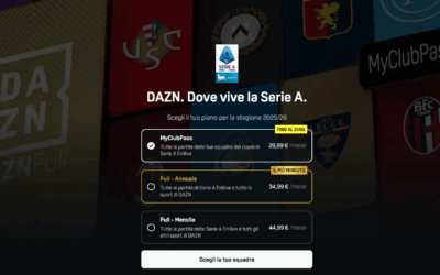 Le nuove offerte DAZN per vedere calcio in TV: cosa conviene davvero ai consumatori